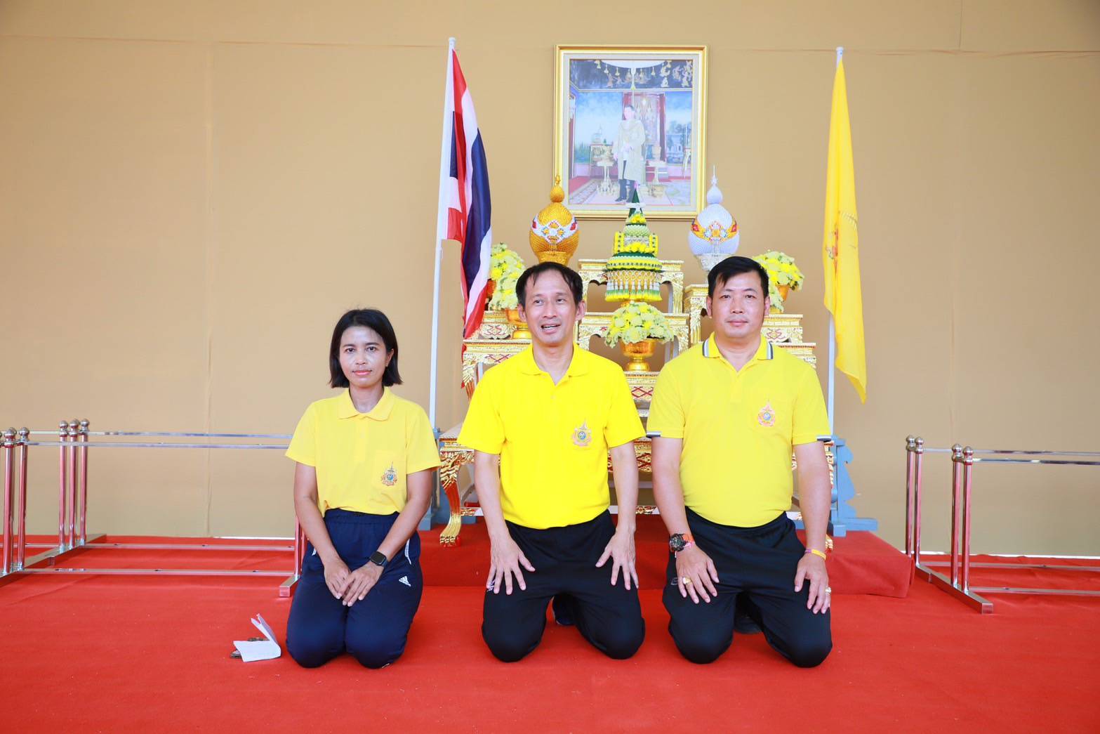 กิจกรรมเดิน วิ่ง ปั่น ธงตราสัญลักษณ์