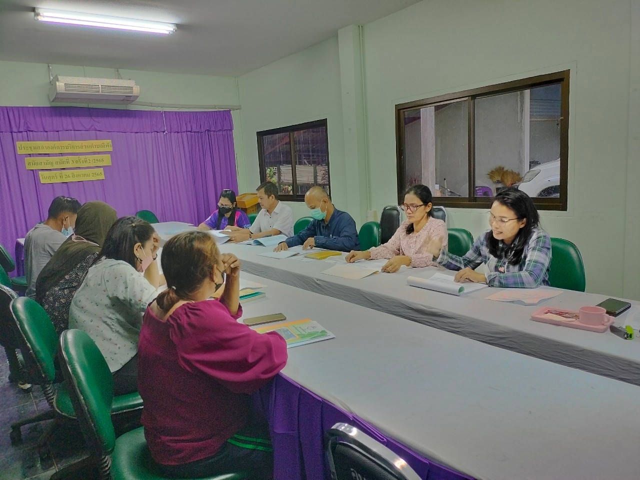 คณะกรรมการสนับสนุนการจัดทำแผนพัฒนาองค์การบริหารส่วนตำบลลิพัง ประชุมคณะกรรมการจัดทำร่างแผนดำเนินงาน ประจำปีงบประมาณ พ.ศ. 2566